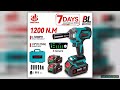 ONEVAN 1200NM Brushless Electric Impact Wrench 3 Funtion 12 Cordless Portable Screwdriver Drill Too