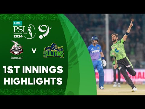 1st Innings Highlights | Lahore Qalandars vs Multan Sultans | Match 14 | HBL PSL 9 | M1Z2U