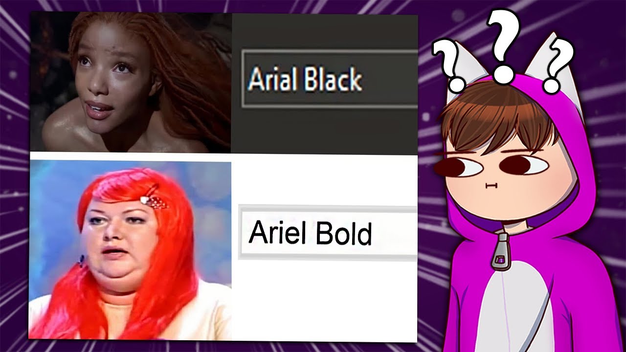 Arial Black... - Reddit Satan