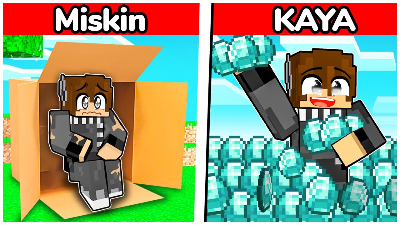 AKU DARI MISKIN SAMPAI MENJADI SUPER KAYA DI MINECRAFT❗❗