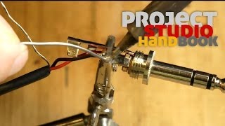 Making audio leads & soldering (v1)