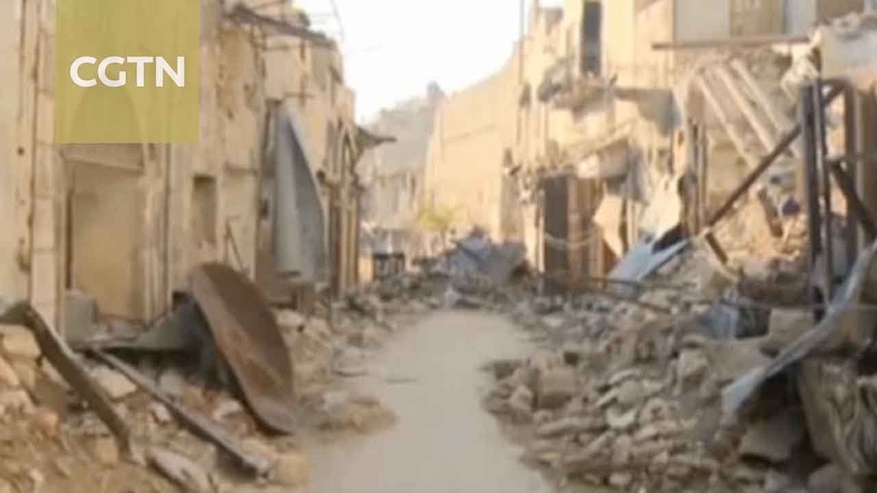 Syrian government warplanes hit rebels near Damascus