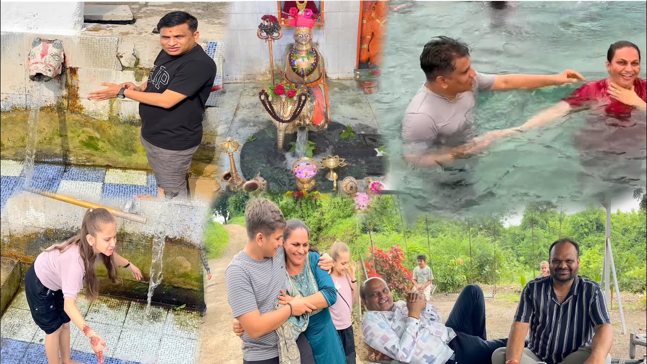 દ્રોણેશ્વર મહાદેવ ના દર્શન કરી ફરી ગીરીશભાઈ ના પરીવાર સાથે સાસણ ગીર માં ભેગા થઈ ફુલ ધુમ મચાવી…