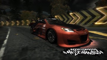 NFS Most Wanted | Mazda RX-8 R3 Junkman Tuning & Gameplay [1080p HD]