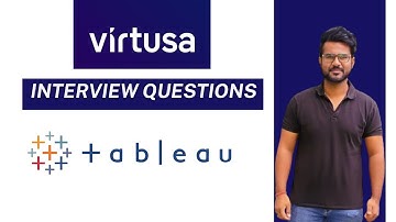 Virtusa Tableau Developer Interview Question - 2025 | Top Tableau Interview Questions | SQL