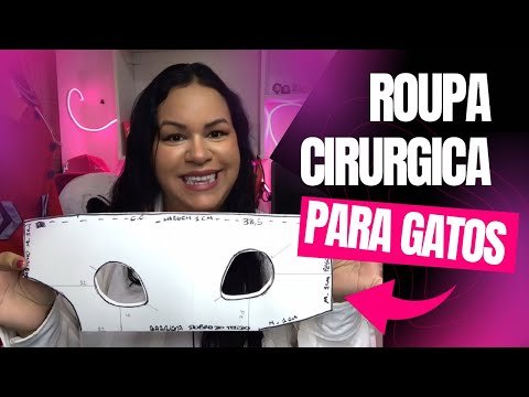HOW TO MAKE SURGICAL CLOTHING FOR CATS | PATTERN AND SEWING