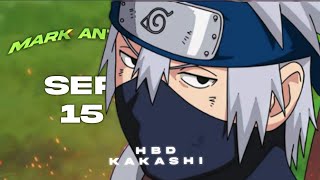 Kakashi X Mark Antony Kakashi Birthday Special