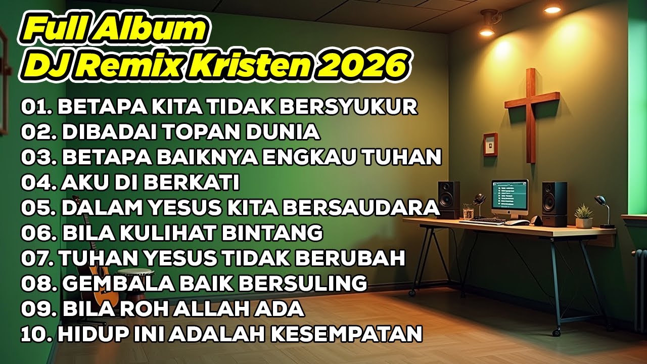 DJ REMIX ROHANI 2026💃BETAPA KITA TIDAK BERSYUKUR ✝️ DIBADAI TOPAN DUNIA ✝️ BETAPA BAIKNYA ENGKAU