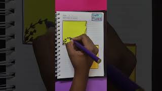 Bullet journal with sticky notes | ASMR journal | Craft Flare