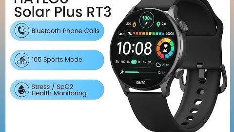 Smartwatch HAYLOU Solar plus RT3 smartwatch calling smartwatch always on display