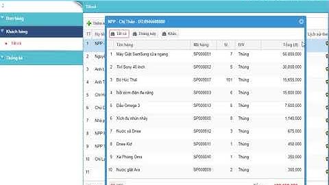 Phần mềm quản lý kho , quản lý bán hàng