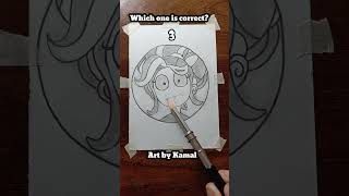 Which one is correct for LILLY LOVE BRAIDS - POPPY PLAYTIME #drawing #shorts #poppyplaytime #art