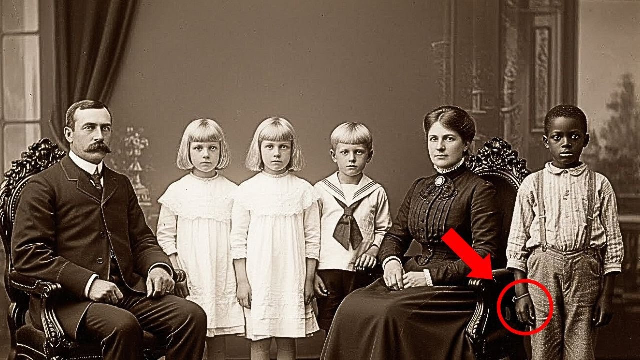 It was just a 1901 family portrait — but the child's hand reveals something chilling