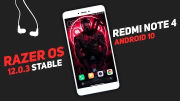 MIUI Razer OS 12.0.3 Stable For Redmi Note 4 | Android 10 | OK Google, New Logo, New Volume Panel