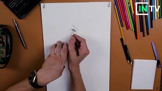 Узбекский художник рисует Мухлису – Portreto