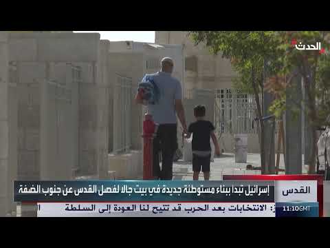 توسع مستوطنات إسرائيل في الضفة الغربية وتهديد قيام دولة فلسطينية
