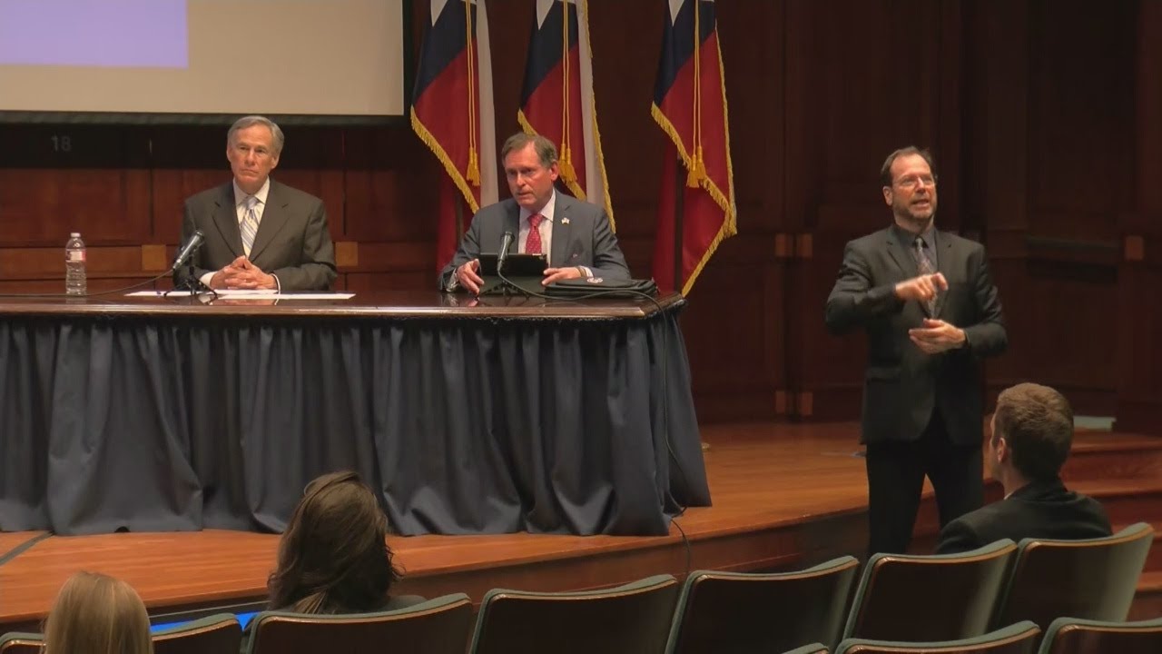 NEWS CONFERENCE: Governor Greg Abbott Provides Update On Coronavirus ...