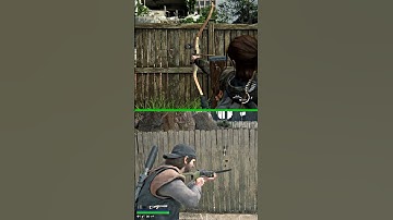 WOOD PHYSICS COMPARISON (TLOU2 VS DAYS GONE) PART 7