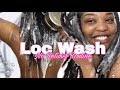 LOC WASH with NO RETWIST?! | SUPER NEAT✨ SHINEY LOC ROUTINE💕