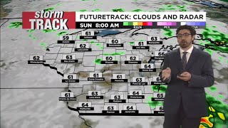 Rainy Saturday and a cloudy weekend