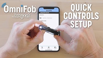 Setting Up OmniFob Quick Controls