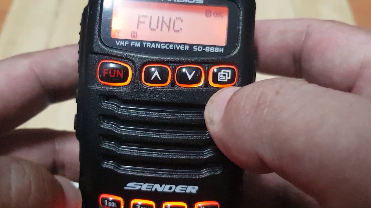 วิธีปรับกำลังส่ง Sender SD 888H