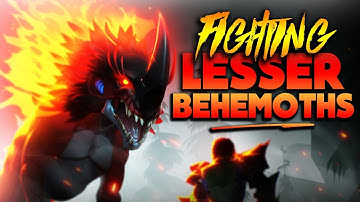Dauntless | Fighting The Lesser Behemoths! (Sword Gameplay)