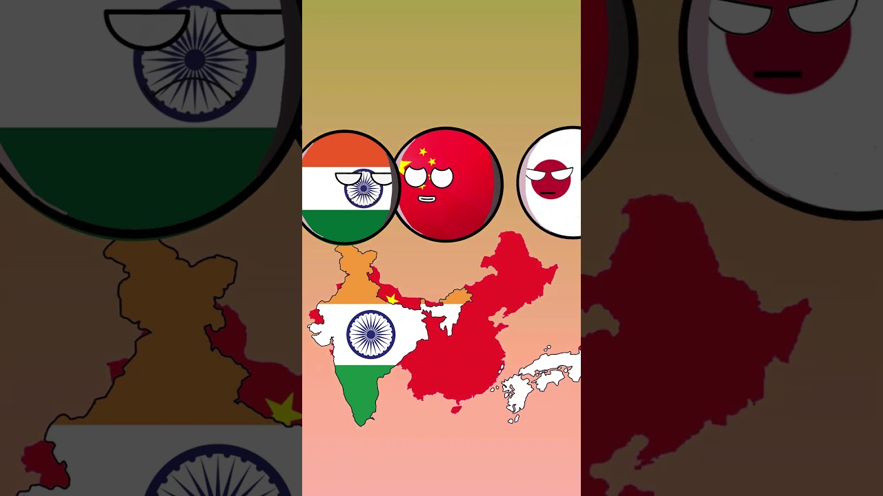 countries around china  