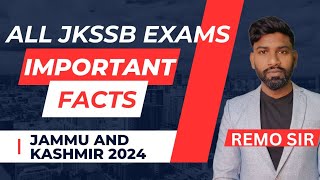 CENSUS  2011 | IMPORTANT FACTS ABOUT JAMMU AND KASHMIR | J&K GK FOR JKSSB EXAMS | REMO SIR