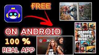 HOW TO PLAY ANY PC OR PS4 GAME ON ANDROID MOBILE | WWE 2K19 ! GTA5 ON MOBILE REAL!! chikki app!! screenshot 1