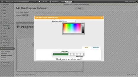 Smart Donations.- Customizing Progress Indicators