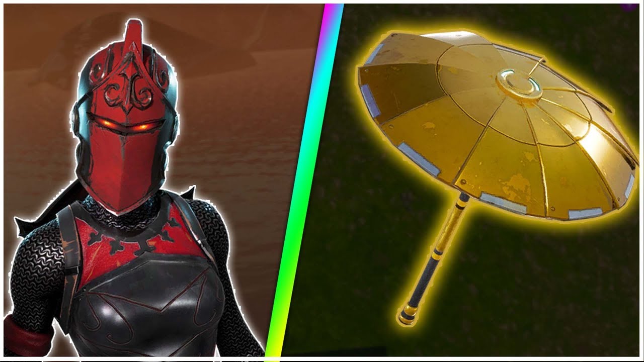 GOLDEN UMBRELLA GLIDER! | Fortnite Leaked Items | Possible ... - 1280 x 720 jpeg 117kB