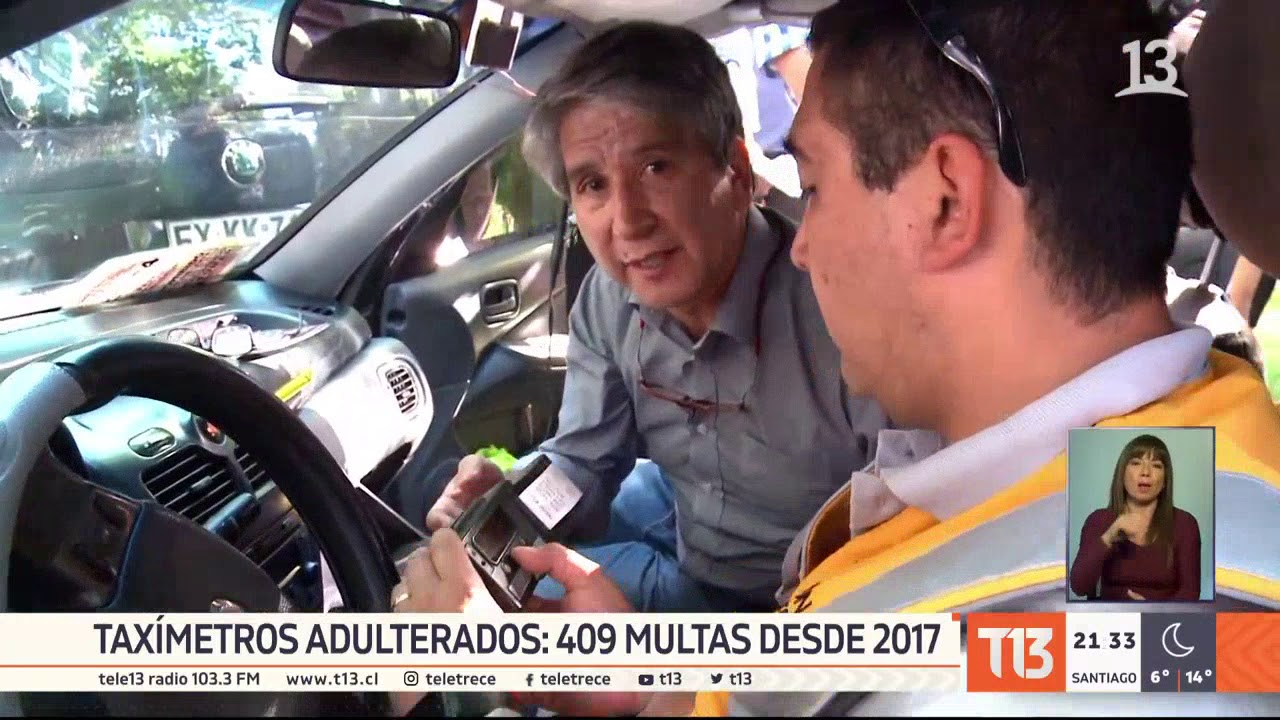 Taxímetros adulterados: 409 multas por este tipo de situaciones