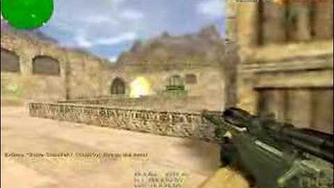 Counter-Strike 1.6 : Really old no-scope awp shot