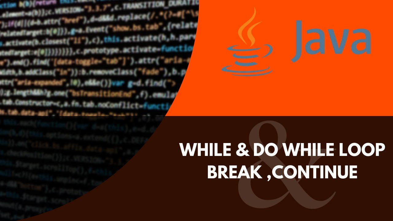while & do while loop ,break continue keyword - YouTube