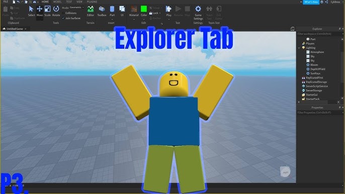 Como Abrir Las Propiedades Y El Explorador En Roblox Studio 2020 - 2021!!!  