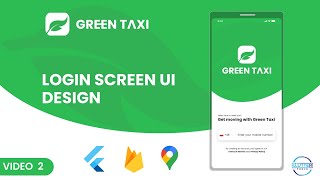 Login Screen UI Design || Taxi App Flutter screenshot 4