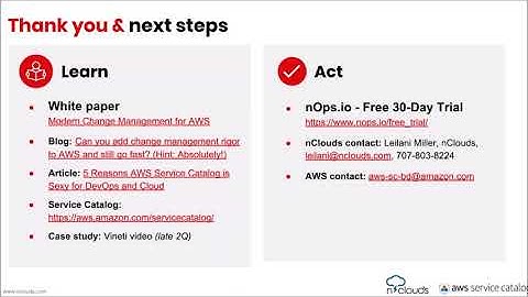 nClouds Demo: Reimagining IT Change Management for DevOps & Cloud