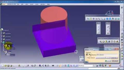 77 CATIA Beginner Tutorial  Measure Inertia Tool