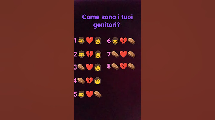 Come sono i tuoi genitori?