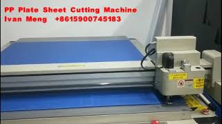 PP Plate Sheet Cutting Machine