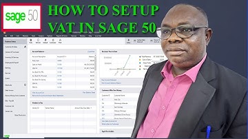 HOW TO SET UP 7.5% VAT IN SAGE50