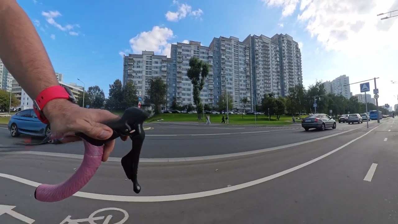 Нагатинский затон и Зил Арт квартал на велосипеде