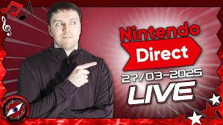 Nintendo Direct 27/03/2025 - LIVE REACTION