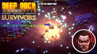 DEEP ROCK Galactic Survivor but with the VAMPIRE SURVIVORS Soundtrack