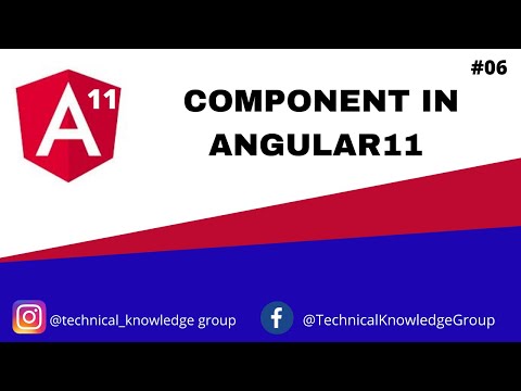 component in Angular 11 : Angular 11 tutorial #6
