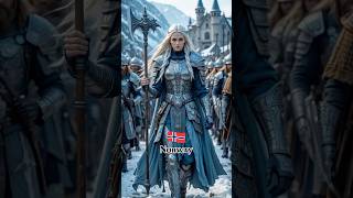 Countries As Warrior Quee Part 03