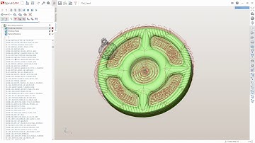 SprutCAM12 - G-code Based simulation