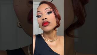 Red Lip Combo💋 #makeupshorts #lipcombo #lipgloss #makeuptutorial #makeupartist #lipsticktutorial