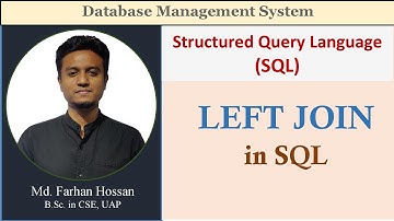 Lec: 77 | LEFT JOIN | SQL | DBMS | Bangla Tutorial